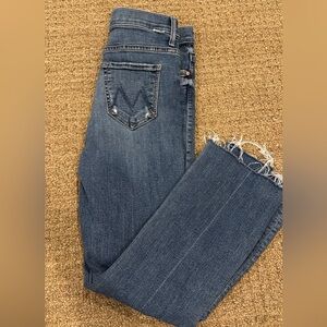 Mother Denim  Insider Crop Chew